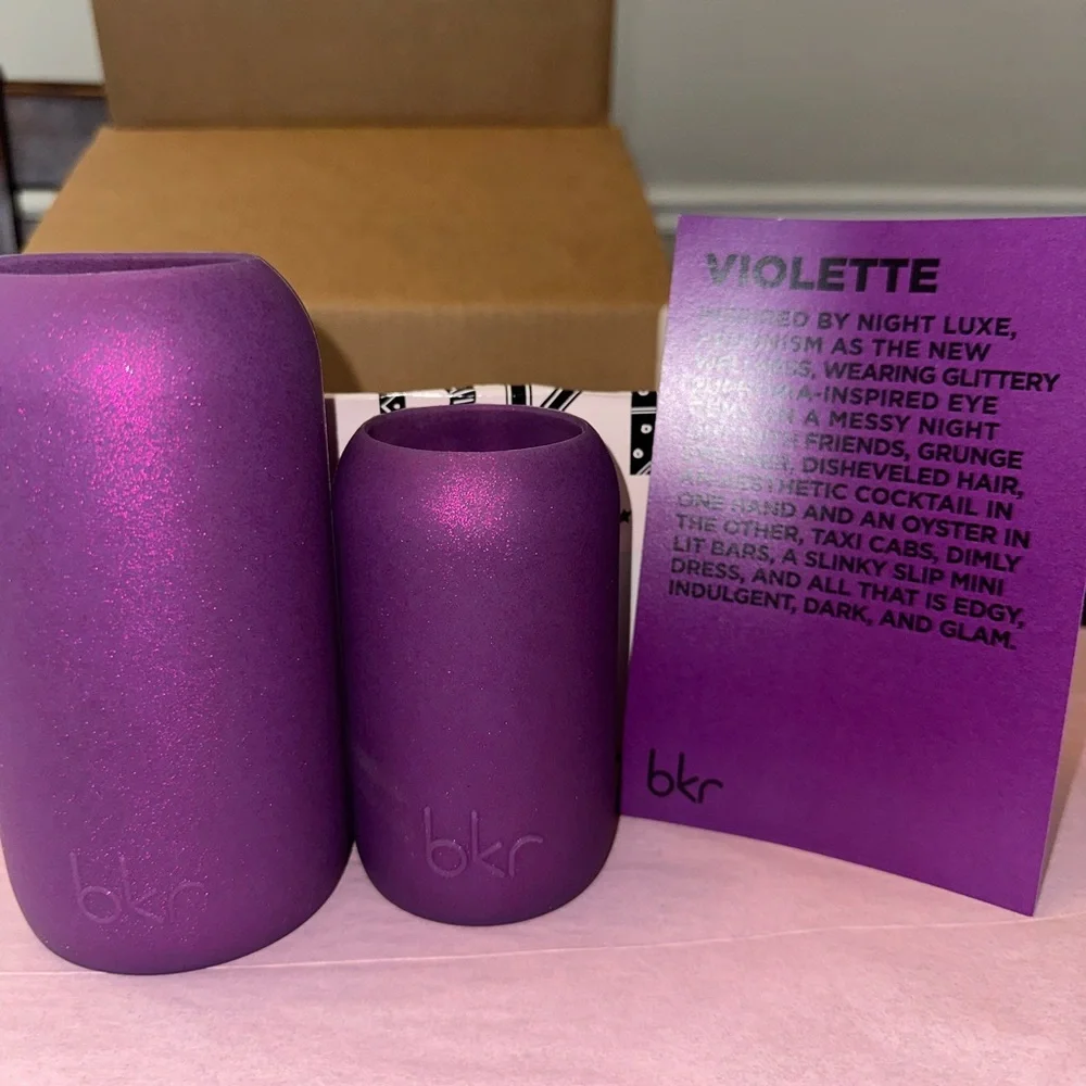 BKR Bottle Violet Sparkly Sleeves: Teeny ONLY - Picture 2 of 7